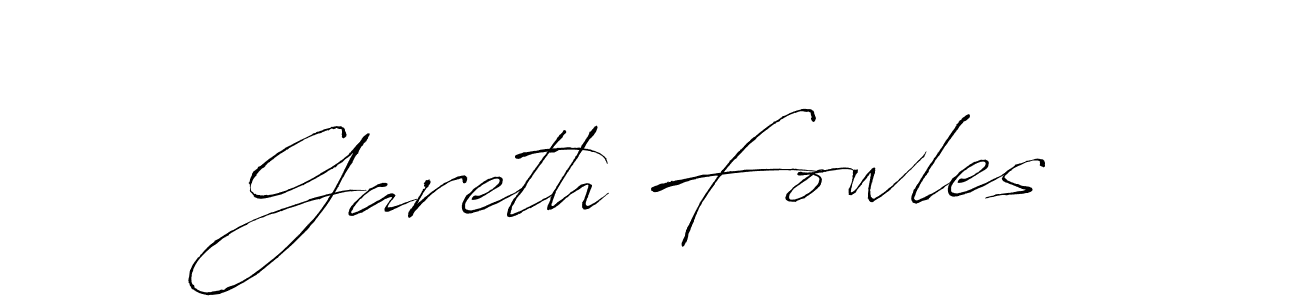 Use a signature maker to create a handwritten signature online. With this signature software, you can design (Antro_Vectra) your own signature for name Gareth Fowles. Gareth Fowles signature style 6 images and pictures png