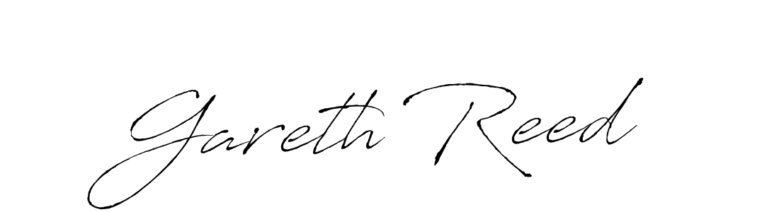 Gareth Reed stylish signature style. Best Handwritten Sign (Antro_Vectra) for my name. Handwritten Signature Collection Ideas for my name Gareth Reed. Gareth Reed signature style 6 images and pictures png