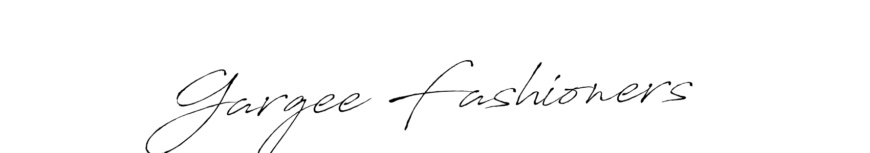 Once you've used our free online signature maker to create your best signature Antro_Vectra style, it's time to enjoy all of the benefits that Gargee Fashioners name signing documents. Gargee Fashioners signature style 6 images and pictures png