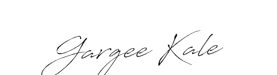 Create a beautiful signature design for name Gargee Kale. With this signature (Antro_Vectra) fonts, you can make a handwritten signature for free. Gargee Kale signature style 6 images and pictures png