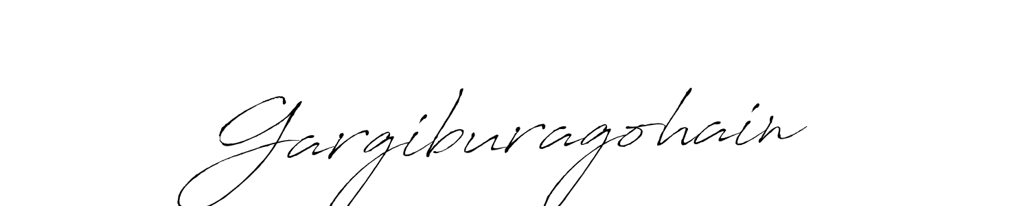 Use a signature maker to create a handwritten signature online. With this signature software, you can design (Antro_Vectra) your own signature for name Gargiburagohain. Gargiburagohain signature style 6 images and pictures png