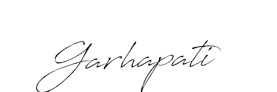 Also we have Garhapati name is the best signature style. Create professional handwritten signature collection using Antro_Vectra autograph style. Garhapati signature style 6 images and pictures png