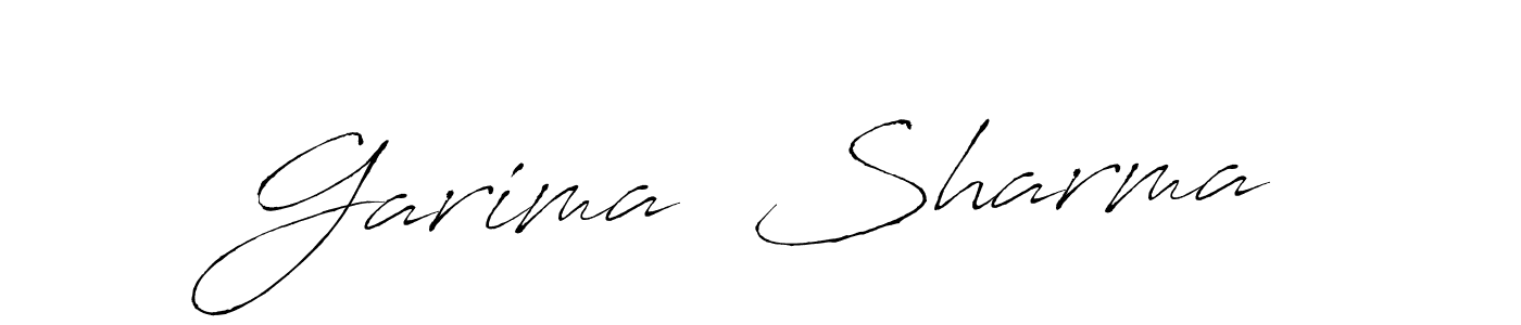 You should practise on your own different ways (Antro_Vectra) to write your name (Garima  Sharma) in signature. don't let someone else do it for you. Garima  Sharma signature style 6 images and pictures png