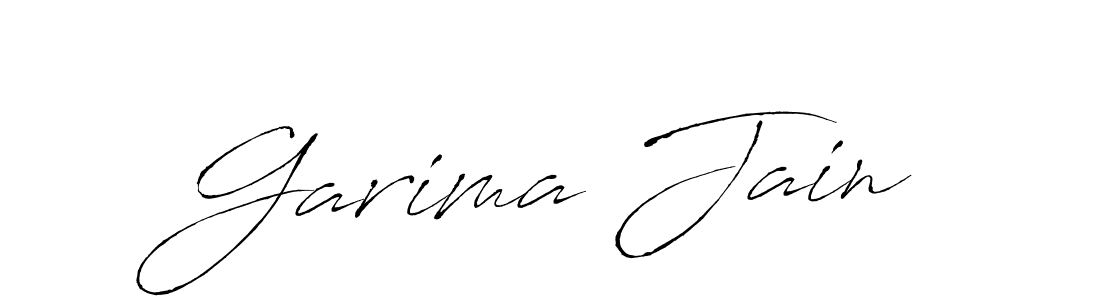 Also we have Garima Jain name is the best signature style. Create professional handwritten signature collection using Antro_Vectra autograph style. Garima Jain signature style 6 images and pictures png