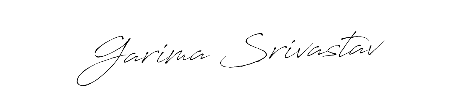 Create a beautiful signature design for name Garima Srivastav. With this signature (Antro_Vectra) fonts, you can make a handwritten signature for free. Garima Srivastav signature style 6 images and pictures png