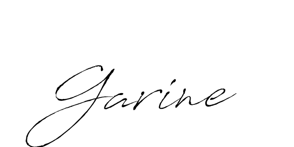 How to make Garine signature? Antro_Vectra is a professional autograph style. Create handwritten signature for Garine name. Garine signature style 6 images and pictures png