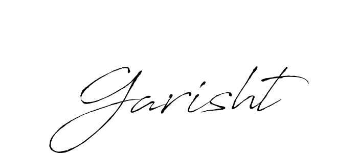 if you are searching for the best signature style for your name Garisht. so please give up your signature search. here we have designed multiple signature styles  using Antro_Vectra. Garisht signature style 6 images and pictures png