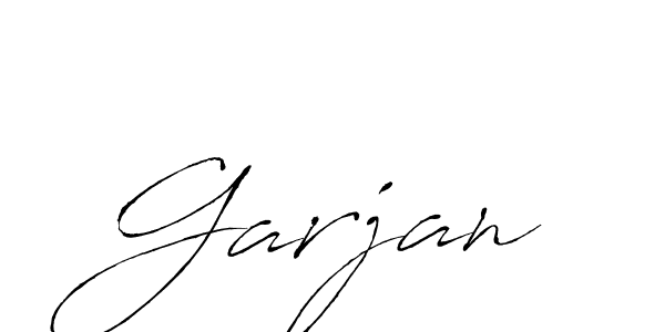The best way (Antro_Vectra) to make a short signature is to pick only two or three words in your name. The name Garjan include a total of six letters. For converting this name. Garjan signature style 6 images and pictures png