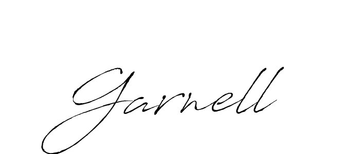 Garnell stylish signature style. Best Handwritten Sign (Antro_Vectra) for my name. Handwritten Signature Collection Ideas for my name Garnell. Garnell signature style 6 images and pictures png