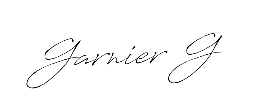 See photos of Garnier G official signature by Spectra . Check more albums & portfolios. Read reviews & check more about Antro_Vectra font. Garnier G signature style 6 images and pictures png