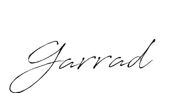 Make a beautiful signature design for name Garrad. With this signature (Antro_Vectra) style, you can create a handwritten signature for free. Garrad signature style 6 images and pictures png