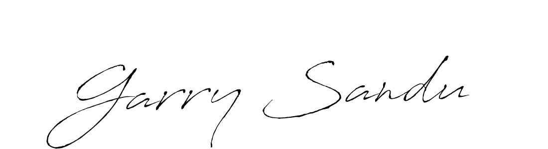 Use a signature maker to create a handwritten signature online. With this signature software, you can design (Antro_Vectra) your own signature for name Garry Sandu. Garry Sandu signature style 6 images and pictures png