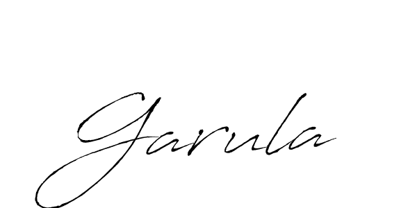 Make a beautiful signature design for name Garula. With this signature (Antro_Vectra) style, you can create a handwritten signature for free. Garula signature style 6 images and pictures png