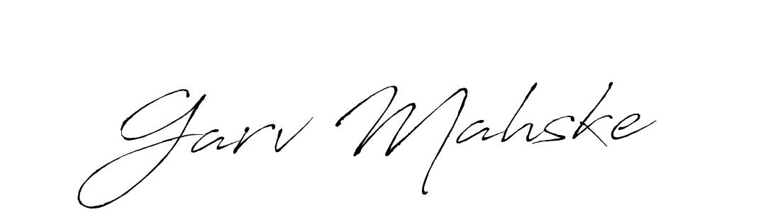 How to Draw Garv Mahske signature style? Antro_Vectra is a latest design signature styles for name Garv Mahske. Garv Mahske signature style 6 images and pictures png
