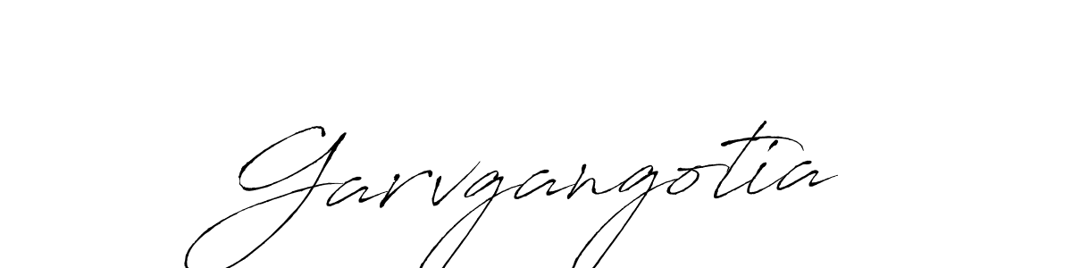 You should practise on your own different ways (Antro_Vectra) to write your name (Garvgangotia) in signature. don't let someone else do it for you. Garvgangotia signature style 6 images and pictures png