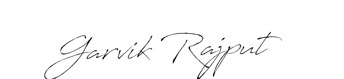 Also we have Garvik Rajput name is the best signature style. Create professional handwritten signature collection using Antro_Vectra autograph style. Garvik Rajput signature style 6 images and pictures png