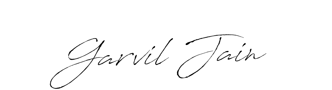 Once you've used our free online signature maker to create your best signature Antro_Vectra style, it's time to enjoy all of the benefits that Garvil Jain name signing documents. Garvil Jain signature style 6 images and pictures png