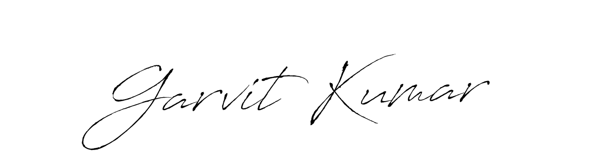 Similarly Antro_Vectra is the best handwritten signature design. Signature creator online .You can use it as an online autograph creator for name Garvit Kumar. Garvit Kumar signature style 6 images and pictures png