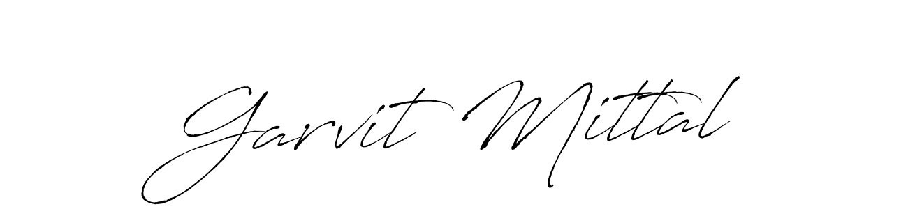 Also we have Garvit Mittal name is the best signature style. Create professional handwritten signature collection using Antro_Vectra autograph style. Garvit Mittal signature style 6 images and pictures png