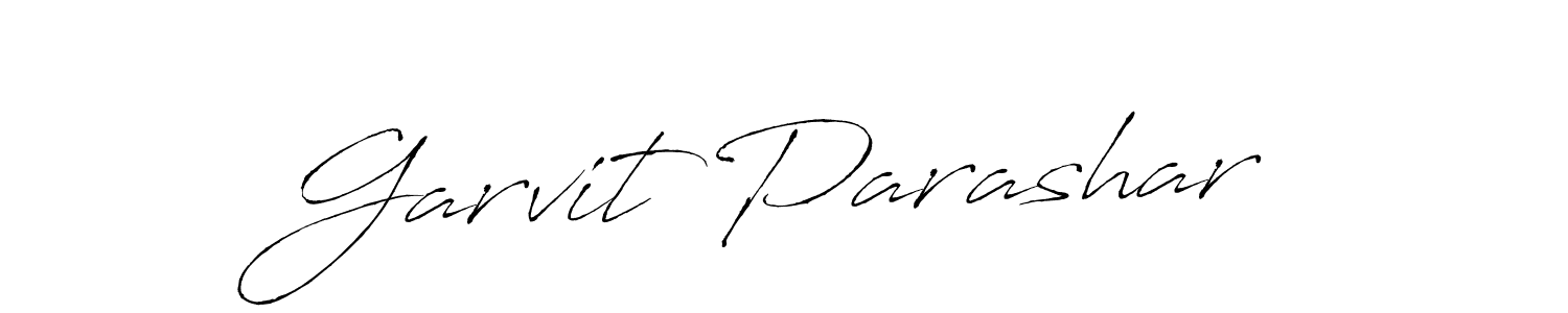 Similarly Antro_Vectra is the best handwritten signature design. Signature creator online .You can use it as an online autograph creator for name Garvit Parashar. Garvit Parashar signature style 6 images and pictures png