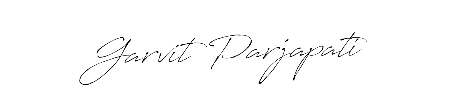 Make a short Garvit Parjapati signature style. Manage your documents anywhere anytime using Antro_Vectra. Create and add eSignatures, submit forms, share and send files easily. Garvit Parjapati signature style 6 images and pictures png