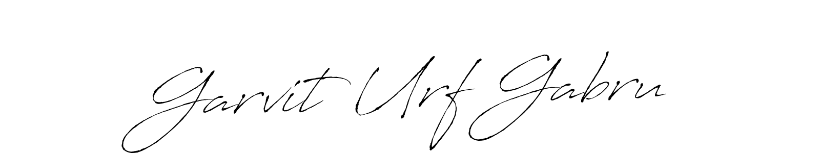 See photos of Garvit Urf Gabru official signature by Spectra . Check more albums & portfolios. Read reviews & check more about Antro_Vectra font. Garvit Urf Gabru signature style 6 images and pictures png
