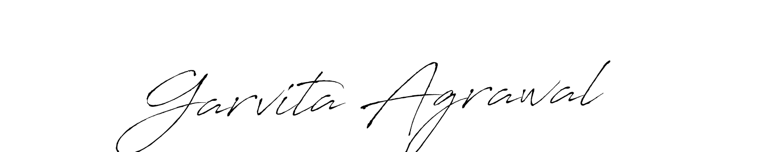 Similarly Antro_Vectra is the best handwritten signature design. Signature creator online .You can use it as an online autograph creator for name Garvita Agrawal. Garvita Agrawal signature style 6 images and pictures png