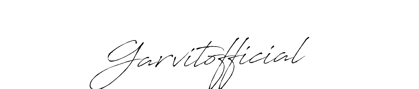 Make a beautiful signature design for name Garvitofficial. Use this online signature maker to create a handwritten signature for free. Garvitofficial signature style 6 images and pictures png