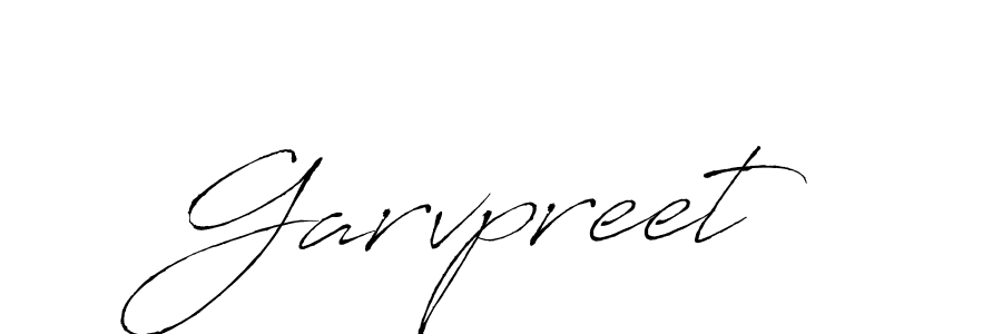 Design your own signature with our free online signature maker. With this signature software, you can create a handwritten (Antro_Vectra) signature for name Garvpreet. Garvpreet signature style 6 images and pictures png