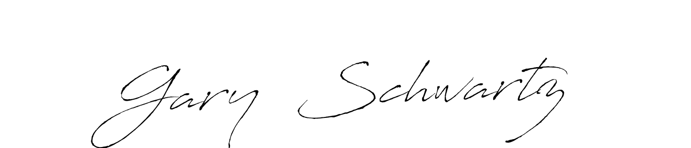 Create a beautiful signature design for name Gary  Schwartz. With this signature (Antro_Vectra) fonts, you can make a handwritten signature for free. Gary  Schwartz signature style 6 images and pictures png