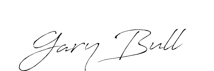 Make a beautiful signature design for name Gary Bull. With this signature (Antro_Vectra) style, you can create a handwritten signature for free. Gary Bull signature style 6 images and pictures png