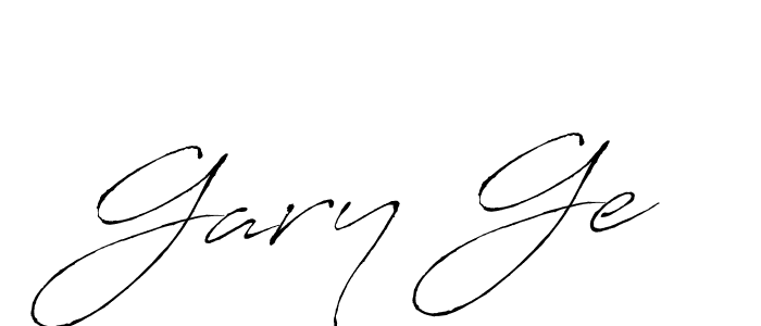 How to make Gary Ge name signature. Use Antro_Vectra style for creating short signs online. This is the latest handwritten sign. Gary Ge signature style 6 images and pictures png