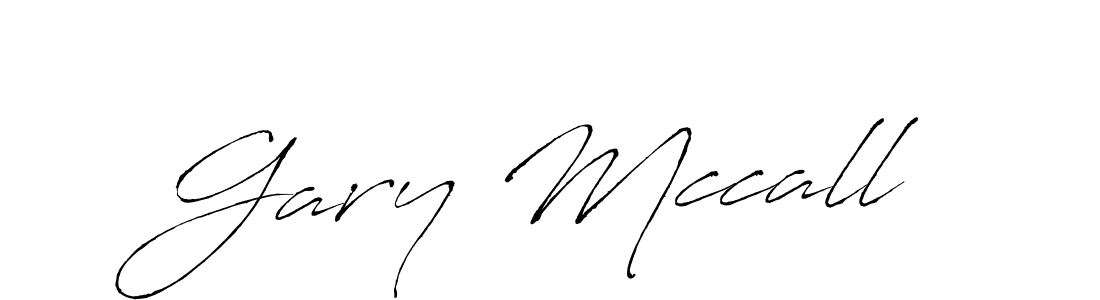 Design your own signature with our free online signature maker. With this signature software, you can create a handwritten (Antro_Vectra) signature for name Gary Mccall. Gary Mccall signature style 6 images and pictures png