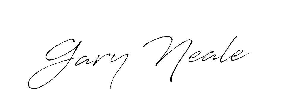 Similarly Antro_Vectra is the best handwritten signature design. Signature creator online .You can use it as an online autograph creator for name Gary Neale. Gary Neale signature style 6 images and pictures png