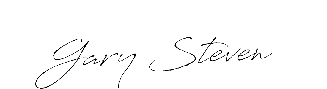 Also we have Gary Steven name is the best signature style. Create professional handwritten signature collection using Antro_Vectra autograph style. Gary Steven signature style 6 images and pictures png