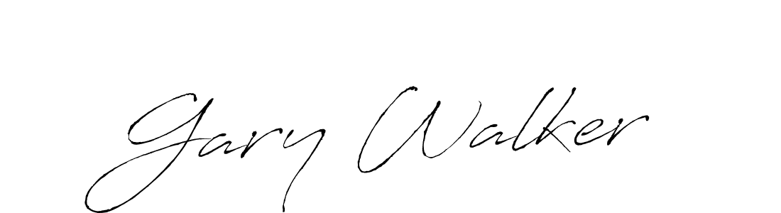 Use a signature maker to create a handwritten signature online. With this signature software, you can design (Antro_Vectra) your own signature for name Gary Walker. Gary Walker signature style 6 images and pictures png