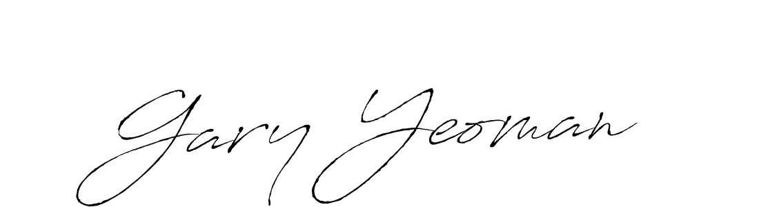 Use a signature maker to create a handwritten signature online. With this signature software, you can design (Antro_Vectra) your own signature for name Gary Yeoman. Gary Yeoman signature style 6 images and pictures png