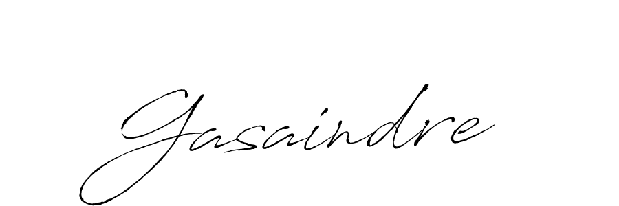 Use a signature maker to create a handwritten signature online. With this signature software, you can design (Antro_Vectra) your own signature for name Gasaindre. Gasaindre signature style 6 images and pictures png