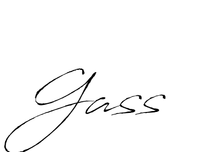 Design your own signature with our free online signature maker. With this signature software, you can create a handwritten (Antro_Vectra) signature for name Gass. Gass signature style 6 images and pictures png