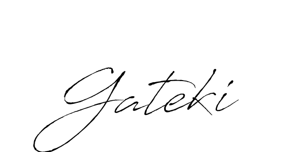 Antro_Vectra is a professional signature style that is perfect for those who want to add a touch of class to their signature. It is also a great choice for those who want to make their signature more unique. Get Gateki name to fancy signature for free. Gateki signature style 6 images and pictures png