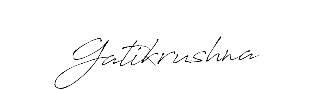 Once you've used our free online signature maker to create your best signature Antro_Vectra style, it's time to enjoy all of the benefits that Gatikrushna name signing documents. Gatikrushna signature style 6 images and pictures png