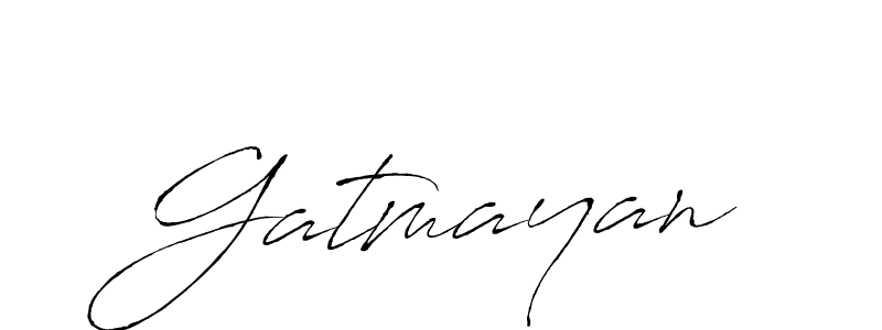 if you are searching for the best signature style for your name Gatmayan. so please give up your signature search. here we have designed multiple signature styles  using Antro_Vectra. Gatmayan signature style 6 images and pictures png
