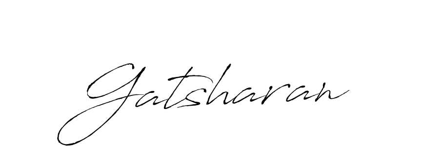 The best way (Antro_Vectra) to make a short signature is to pick only two or three words in your name. The name Gatsharan include a total of six letters. For converting this name. Gatsharan signature style 6 images and pictures png