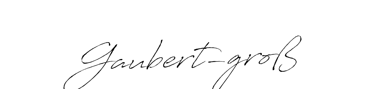 Also You can easily find your signature by using the search form. We will create Gaubert-groß name handwritten signature images for you free of cost using Antro_Vectra sign style. Gaubert-groß signature style 6 images and pictures png