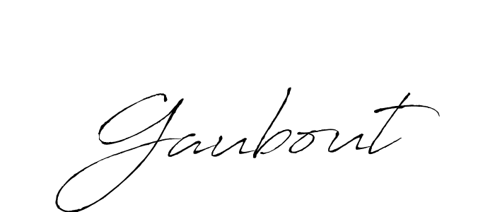 Use a signature maker to create a handwritten signature online. With this signature software, you can design (Antro_Vectra) your own signature for name Gaubout. Gaubout signature style 6 images and pictures png