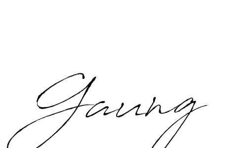 if you are searching for the best signature style for your name Gaung. so please give up your signature search. here we have designed multiple signature styles  using Antro_Vectra. Gaung signature style 6 images and pictures png