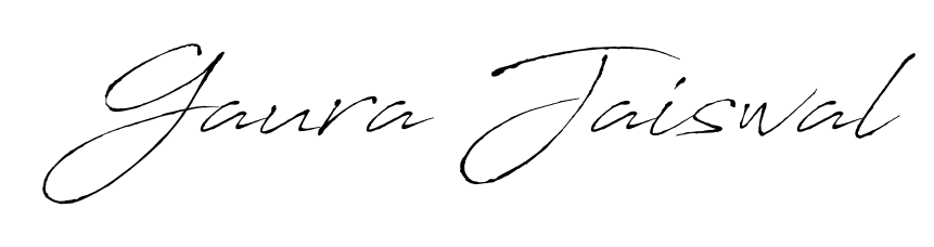 Check out images of Autograph of Gaura Jaiswal name. Actor Gaura Jaiswal Signature Style. Antro_Vectra is a professional sign style online. Gaura Jaiswal signature style 6 images and pictures png