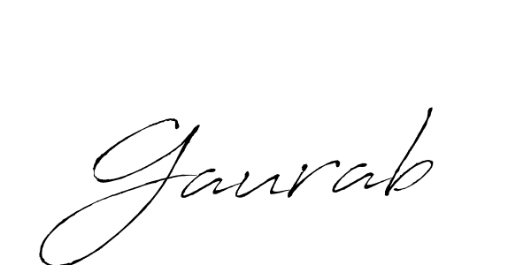 Also we have Gaurab name is the best signature style. Create professional handwritten signature collection using Antro_Vectra autograph style. Gaurab signature style 6 images and pictures png