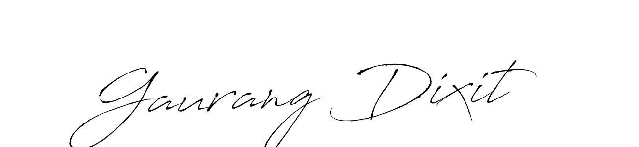 Also we have Gaurang Dixit name is the best signature style. Create professional handwritten signature collection using Antro_Vectra autograph style. Gaurang Dixit signature style 6 images and pictures png