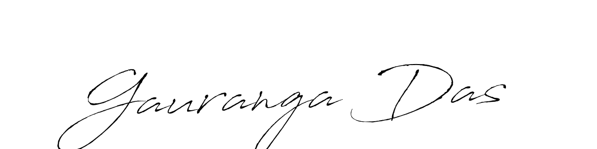 Design your own signature with our free online signature maker. With this signature software, you can create a handwritten (Antro_Vectra) signature for name Gauranga Das. Gauranga Das signature style 6 images and pictures png